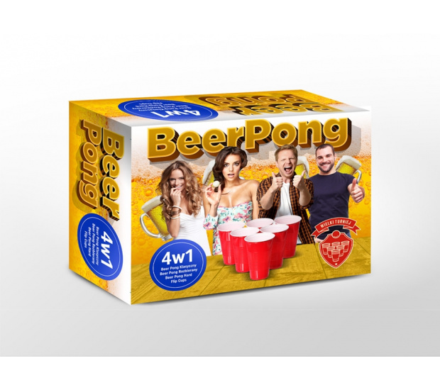 Gra Beer Pong 4w1