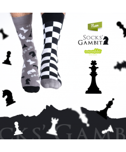 Skarpetki The Sock's Gambit Szachy Nanushki 