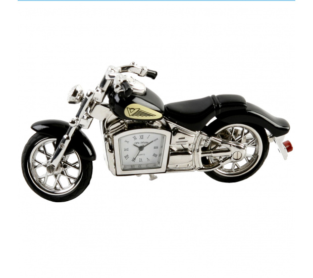 Zegar Mini Motocykl Harley czarny
