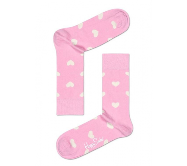 Skarpety Happy Socks Heart Pink - M