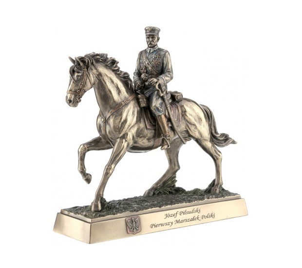 Figurka Józef Piłsudski na koniu