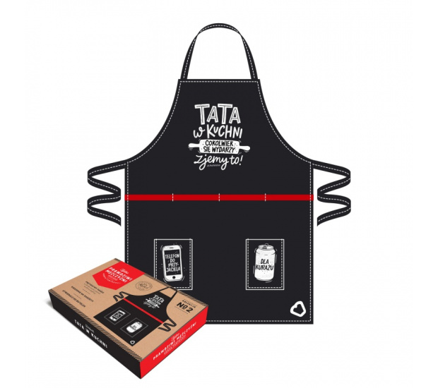 Fartuch Master Tata w kuchni