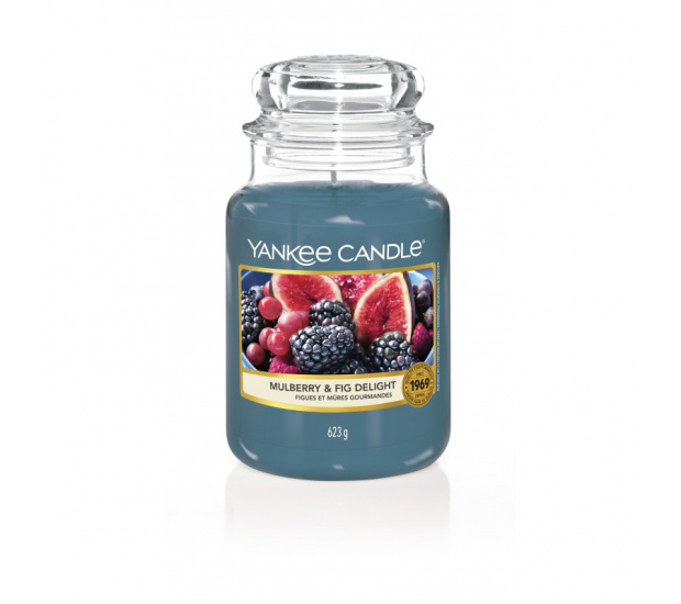 Świeca Yankee Candle MULBERRY & FIG DELIGHT duża 