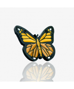 Pins przypinka Motyl Monarcha Pinswear