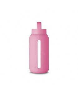 Butelka MUUKI na wodę motywacyjna Daily Bottle 720 ml - Flamingo Pink